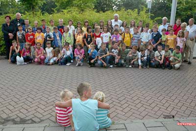 Aaankomst Vakantie kinderen uit Bosnie 28-07-2008