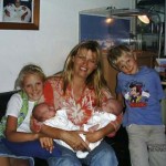 Marike mandemaker en kids 08-09-2004