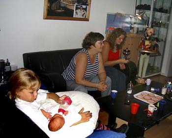 opa en de fam van wijk en fam wijkhuizen 13-08-2004