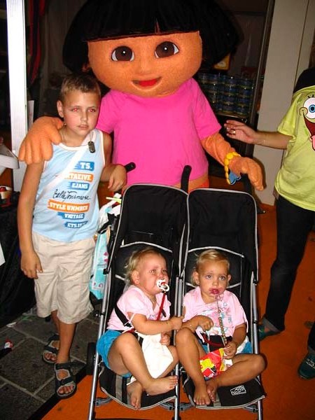 Met de fam. Rooij naar de beurs 29-09-2006