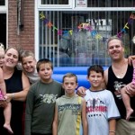 De Familie foto met de vakantie kinderen Zlatko_Viez _ Marko 17-08-2007