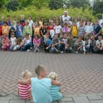 Aaankomst Vakantie kinderen uit Bosnie 28-07-2008