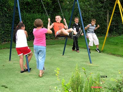 Onze 4 vakantie kinderen uit bosnie Zerina_ Nudzeima_Stuparovic_Milanovic. 29-07-2008