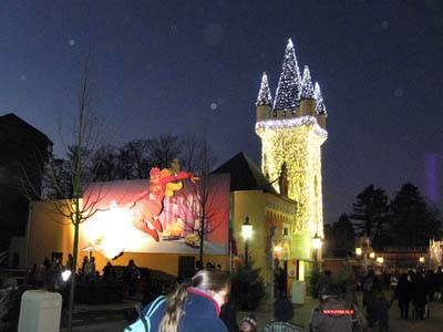 Met kerst in Plopsaland 26-12-2008