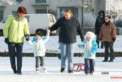 Met de Weizigtschool schaatsen op nassauvijver 09-01-2009