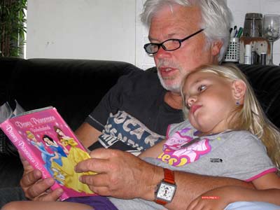 even met Opa en Oma Busink 11-07-2009